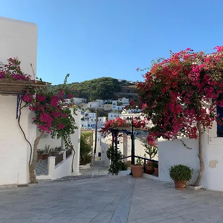 Superb Naxos Triple Semi-basement Private Balcony Views Saint George Naxos City