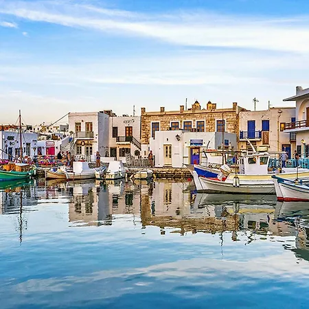 Superb Naxos Triple Semi-basement Private Balcony Naxos City